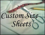 Custom Sheets and Bedding